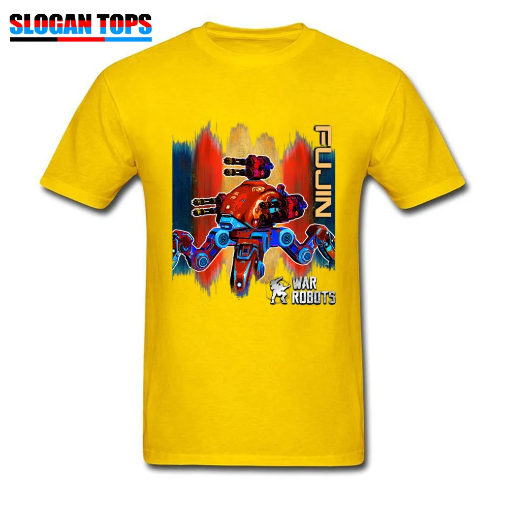 Tops T Shirt WR D07 Tops Shirt Summer Funny Fitness Tight Short Sleeve 100% Cotton Crewneck Mens T Shirt Fitness Tight WR D07 yellow