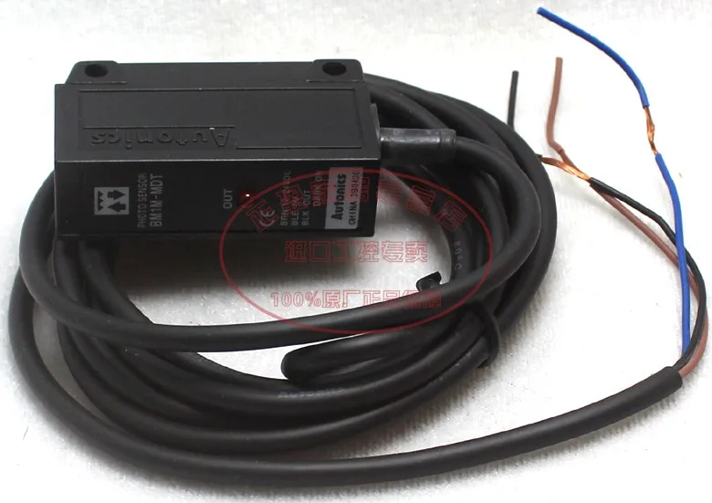 

Genuine Autonics photoelectric sensor switch BM1M-MDT to send reflectors and brackets