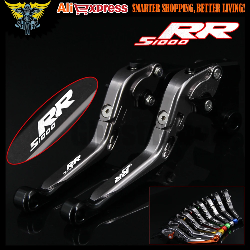 Для BMW S1000RR -не HP4 Comp. ver. 2010 2011 2012 2013 2014 с логотипом -S1000RR CNC Регулируемые | Отзывы и видеообзор