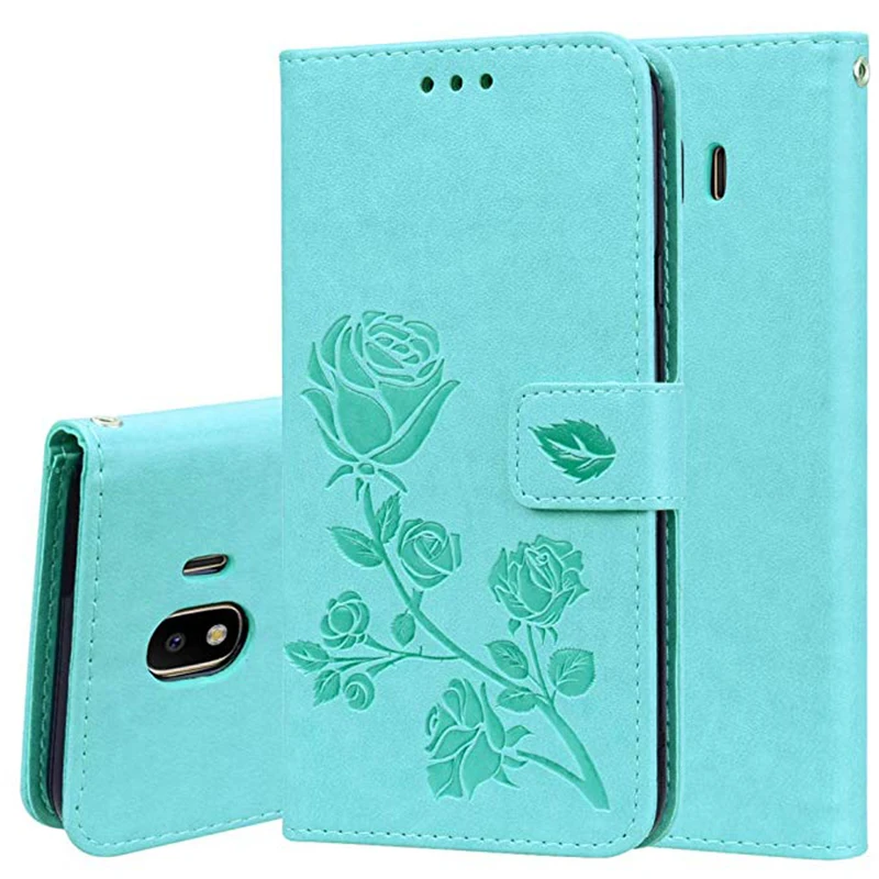 

For Samsung Galaxy J4 2018 Case Leather Phone Case On Samsung J4 2018 Case Flip Wallet Case J400 J400F SM-J400F/DS J 4 Cover Bag