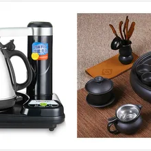 T-15A 220 V 1000 w 0.8L Электрический чайник автоматический водопоглощающий чайный набор для подогрева 10 дюймов керамический чайный набор 1,4 m перекачивающий шланг