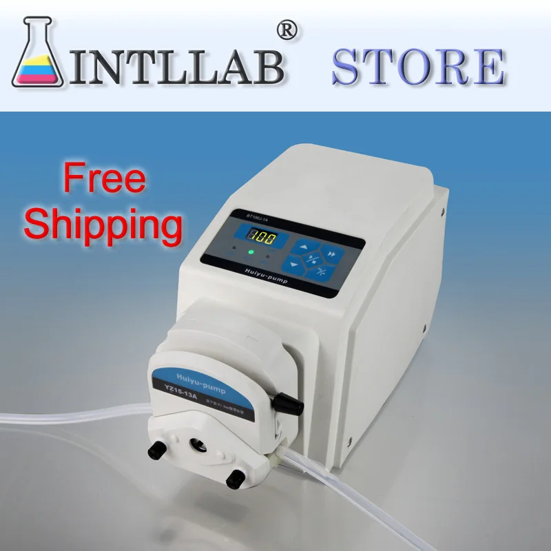 Peristaltic Pump with Step Motor 110 240V, High Accuracy/Precision