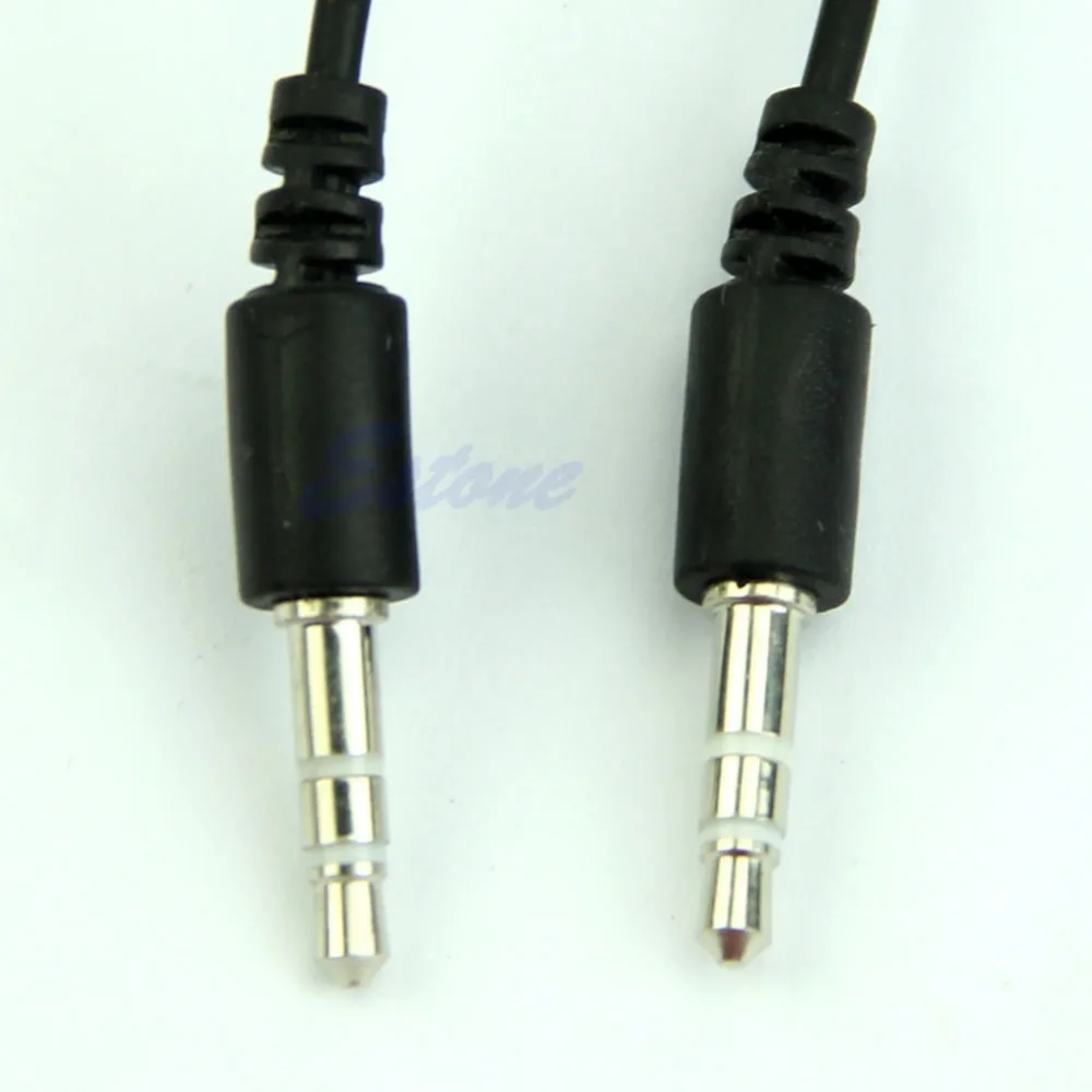 

1 PC 3.5mm Aux Auxiliary Cord Male to Male Stereo Audio Cable For PC Pod MP3 Car 3M