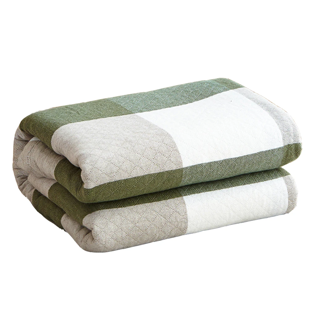

Japan Style Cotton Quilt Cotton Bedspread For Double Bed Summer Comforter Soft Blanket Adult Twin Queen Size Couple Bed Cover