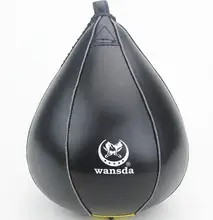 Leather Vertical Boxing Punching Bag Speedball Ceiling Ball Sport Speed Bag Punch Exercise Fitness Training Ball
