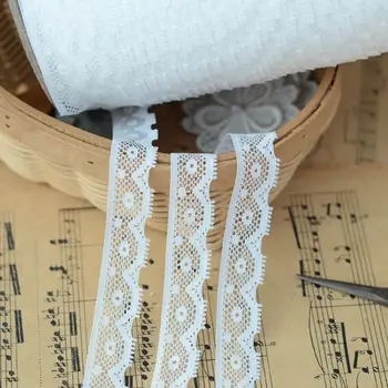 

1/mete m white lace small lace width of 1.6 cm
