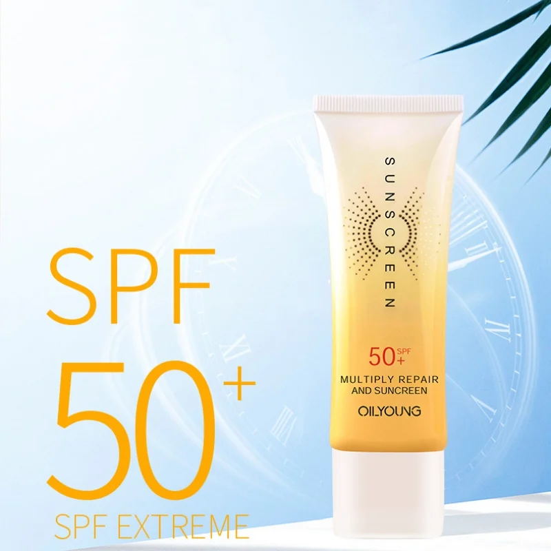 Солнцезащитный крем для лица SPF 50, отбеливающий крем, солнцезащитный крем для кожи, антивозрастной увлажняющий крем для лица с масляным