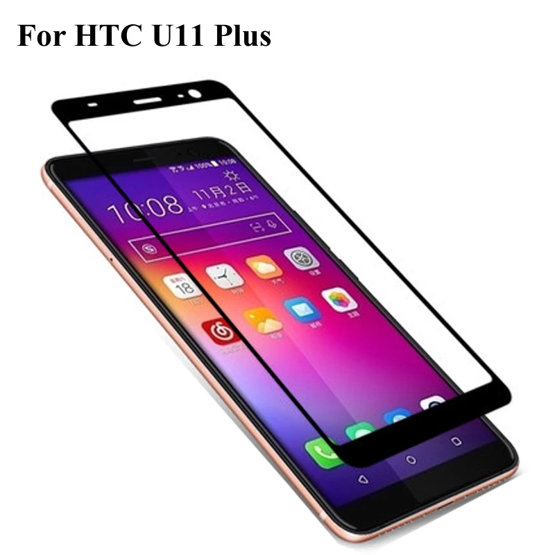 

9H Full body Cover Screen Protector For HTC U11 Plus U 11 Plus Full Coverage Protective Film Tempered Glass U11Plus U11+