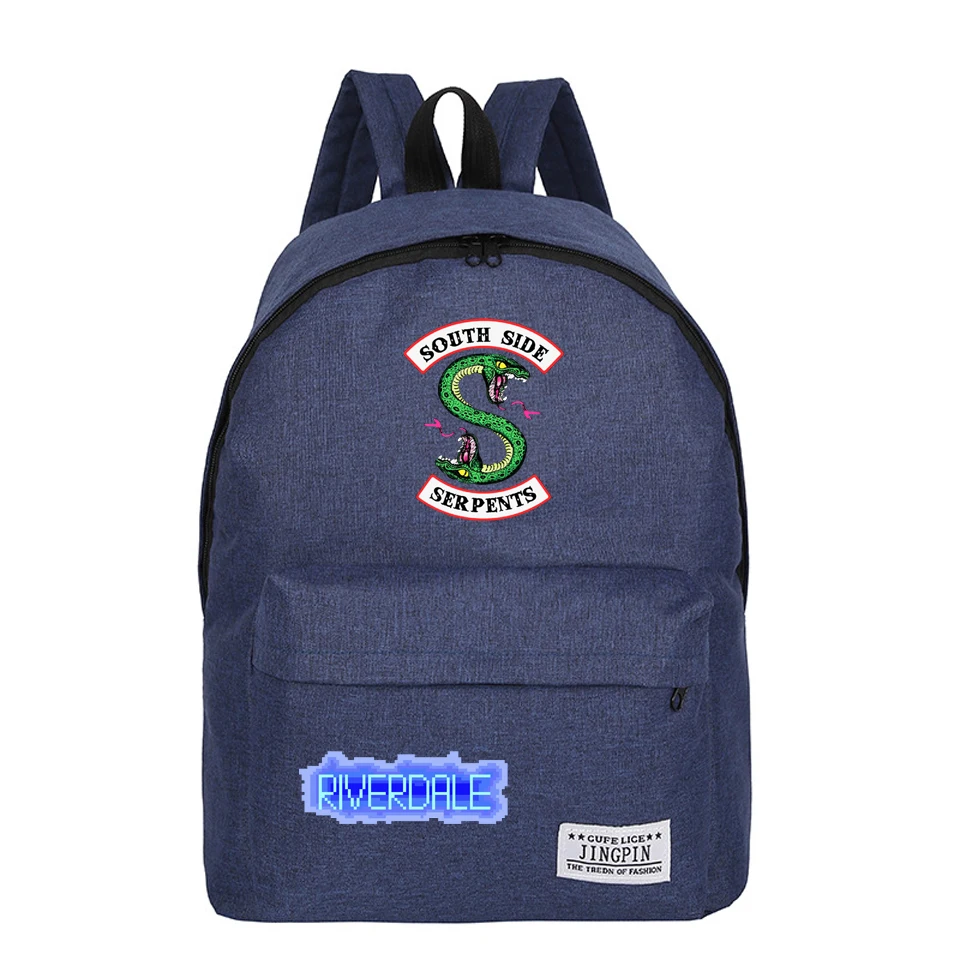 2018 Riverdale mochila Harajuku American TV mochila ídolo divertido mochila para adolescente escuela temporada nueva bolsa 2018 Riverdale mochila Harajuku American TV mochila ídolo divertido mochila para adolescente escuela temporada nueva bolsa