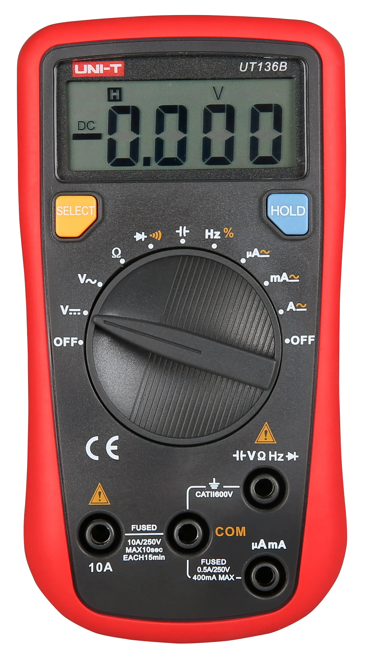 UNI-T UT136A UT136B UT136C UT136D цифровой авто-Диапазон мультиметр