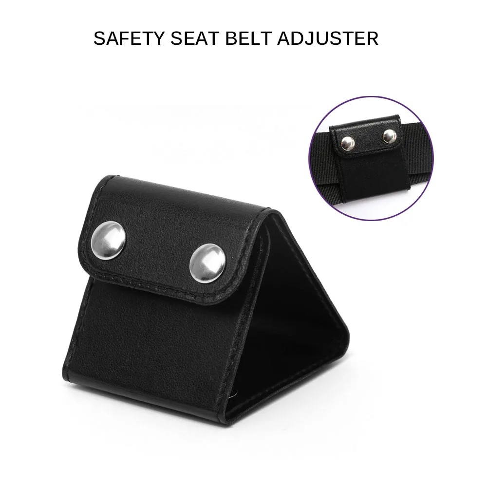 

2Pcs Car Seatbelt Adjuster Comfort Seat Belt Covers Auto Shoulder Neck Protector Strap Positioner Locking Clip Safety Covers