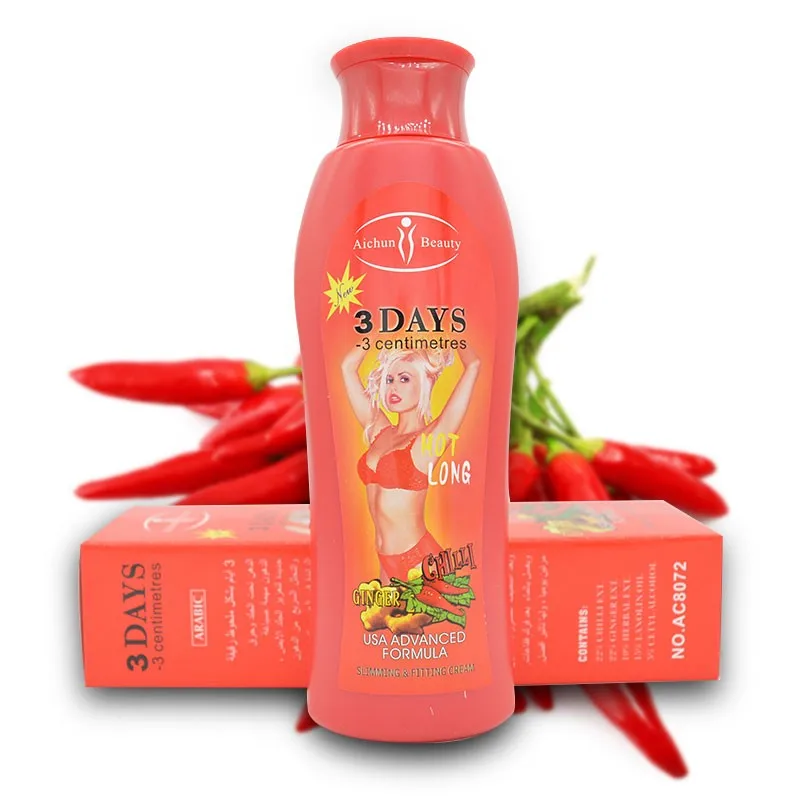 Fast Chili 3 Days Slimming Cream fat burning cream Chili Ginger cellulite Slimming Cream Belly Slimming
