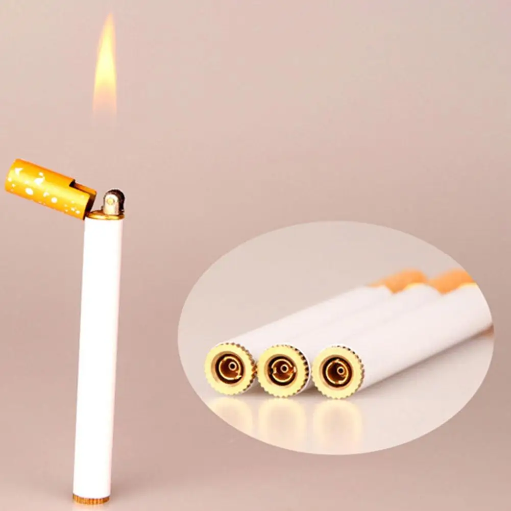 

Mini Lighter Personalized Grinding Wheel Open Flame Lighter Without Liquid