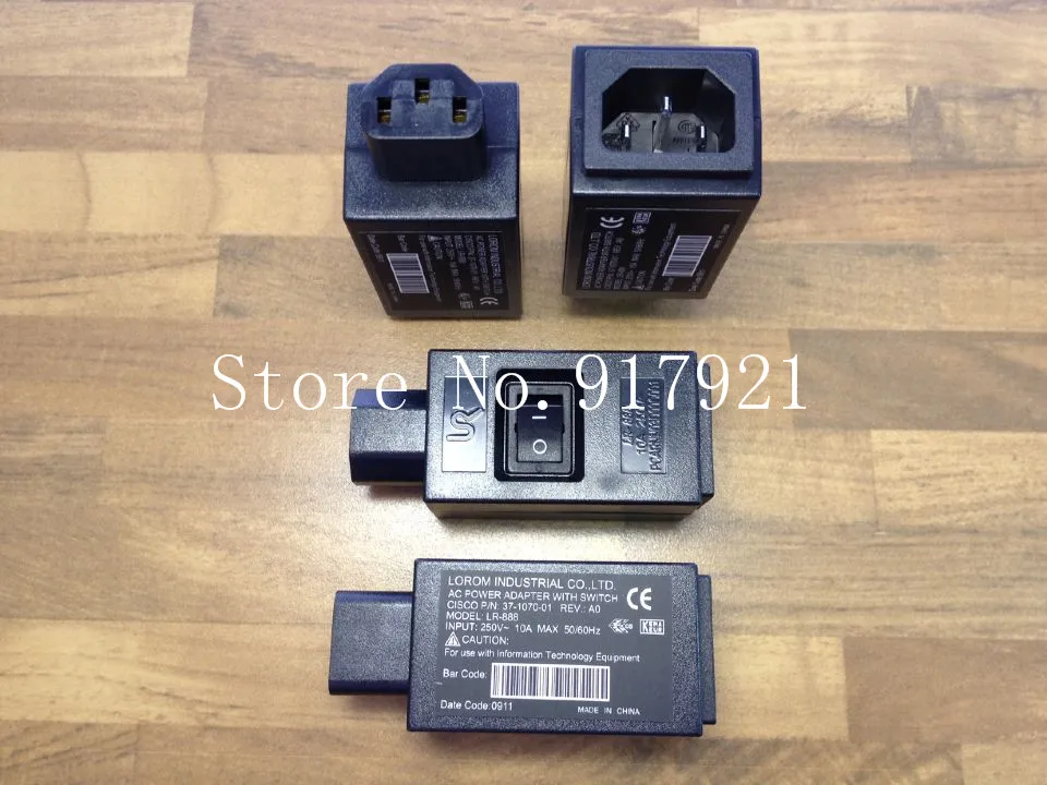 [ZOB] Тайвань Lerong LOROM LR-888 шрифт мужской переключатель 10A250V три ядра AC Разъем питания и розетка-20 шт./лот