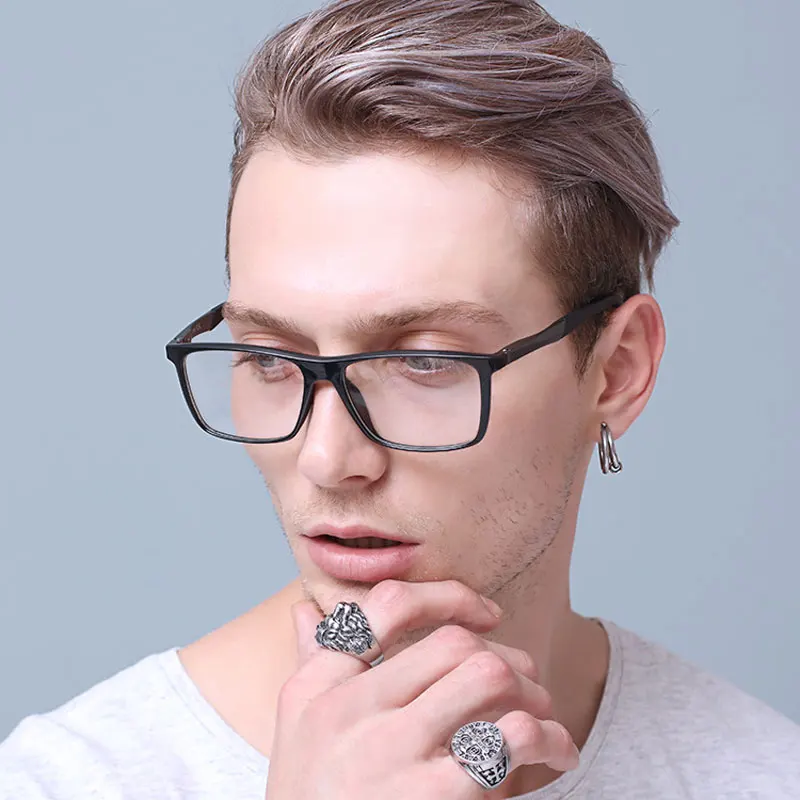 

Classic Vintage Glasses Frame Men Gaming Prescription Optical Eyeglasses Computer Myopia Clear Man Spectacle Lunette Vue UV400