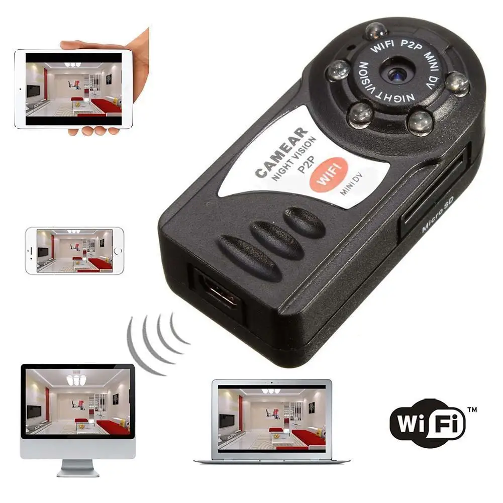 32GB Card WIFI Mini DV IP Wireless font b Night b font font b Vision b