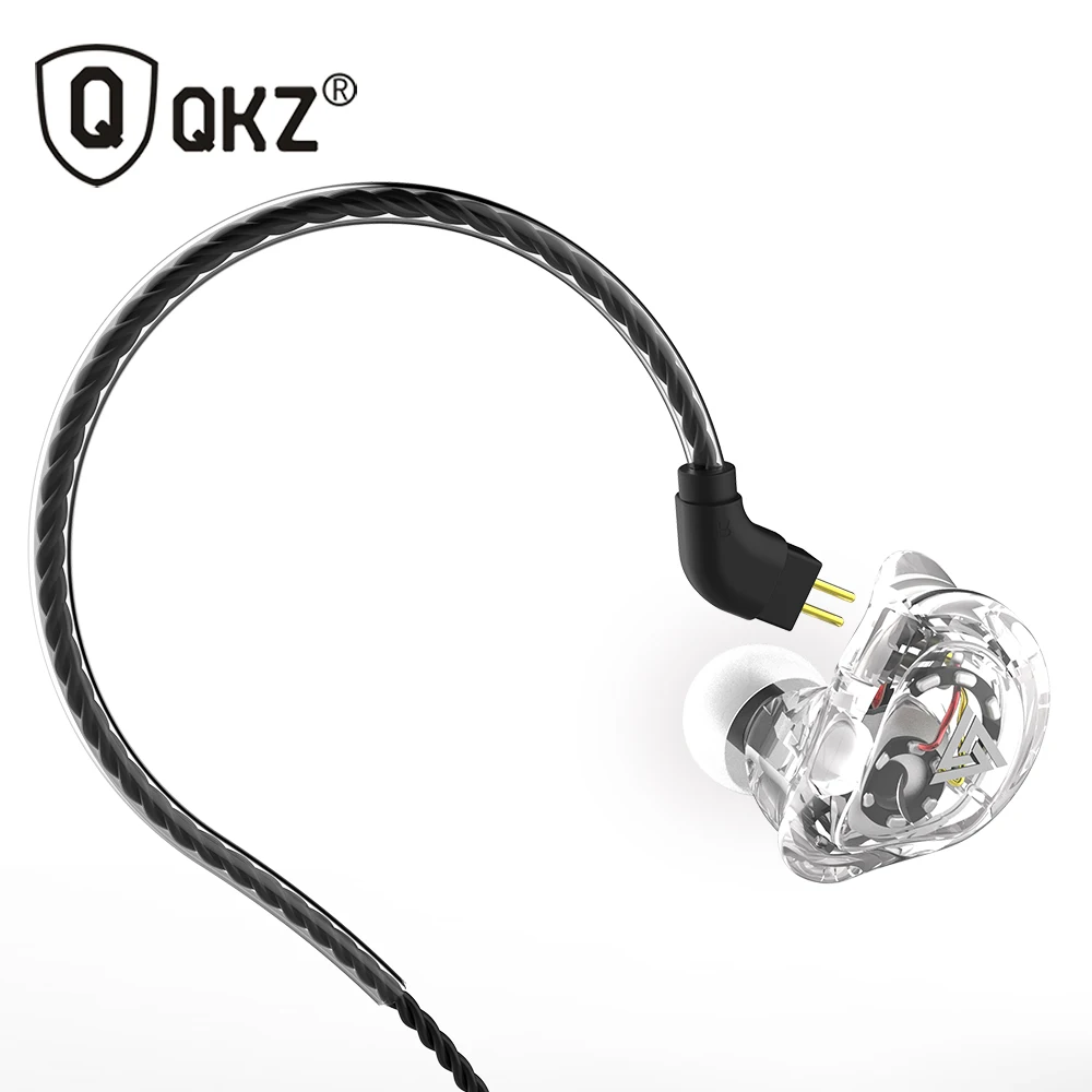 Наушники QKZ VK1 с 4dd наушники вкладыши Hi Fi для DJ Monito спортивные бега|Наушники и