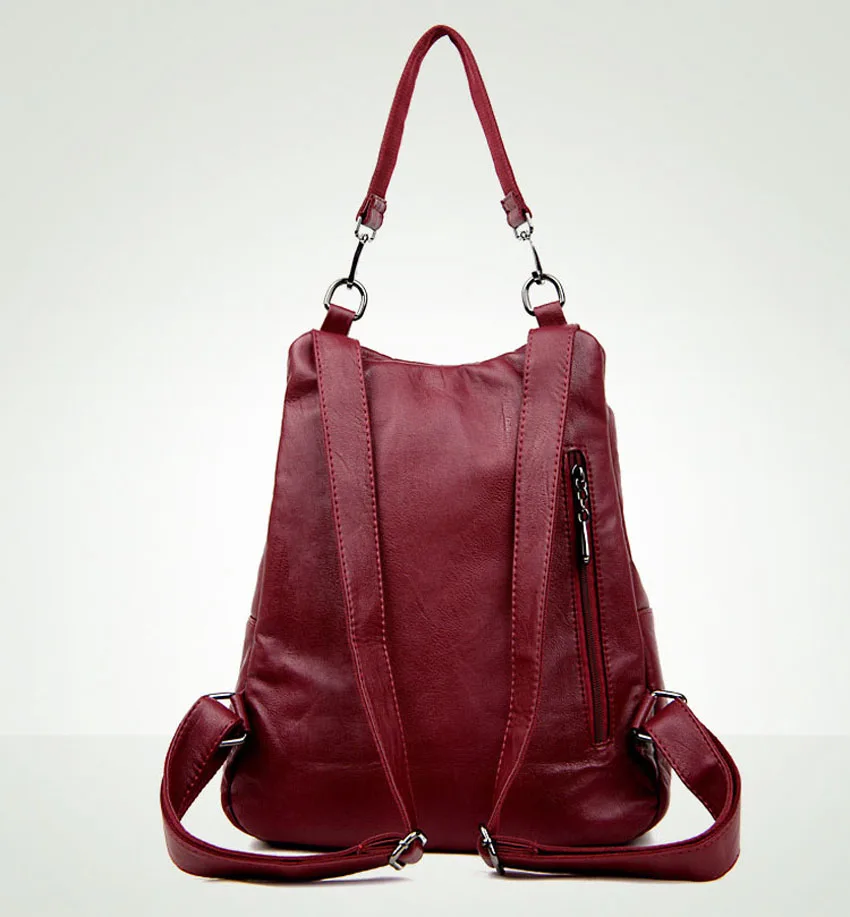 Mochila de couro рюкзак mochilas mujer plecak damski Школьные сумки Сумка для женщин back pack zaino donna bagpack водостойкий