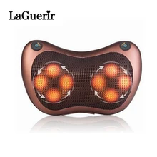 Массажер для шеи, для дома, шейный шиацу, инфракрасный массаж шеи, спины, талии, тела, электрическая многофункциональная Массажная подушка