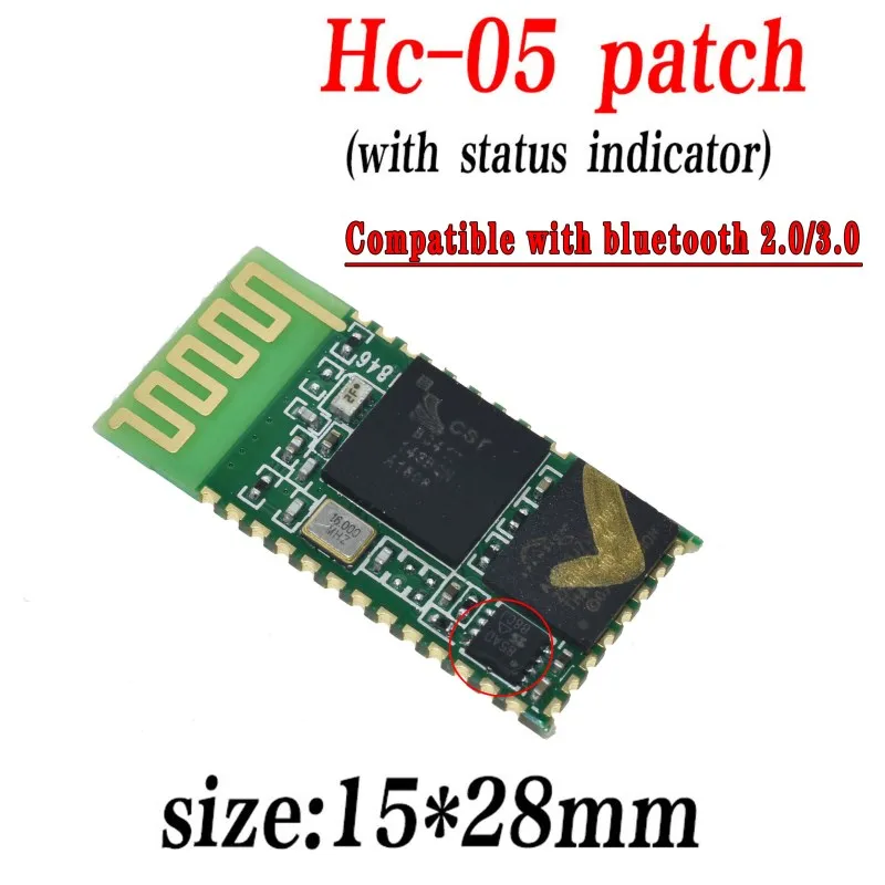 HC-05 HC 05 HC-06 HC 06 RF беспроводной Bluetooth приемопередатчик Slave модуль RS232/конвертер TTL в UART и адаптер - Цвет: hc-05 experimental