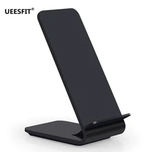 UEESFIT 10 W Qi Беспроводной Зарядное устройство для samsung S9 S8 плюс Быстрая зарядка держатель для iPhone Xs Max X 8 Xiaomi mix телефон быстро Зарядное устройство