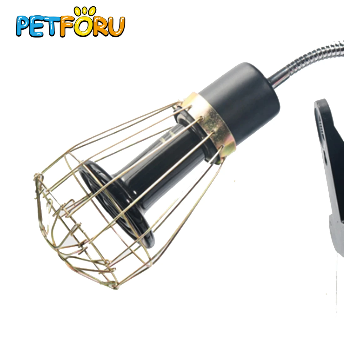 PETFORU винтажная проволока лампа клетка анти ожогов провод Свет Абажур рептилия