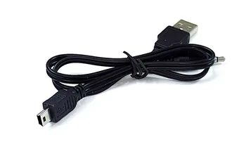 

20PCS/Lot Portable 3.5mm Cable Aux USB 2.0 Speaker Audio Cable Male Mini 5 Pin USB Cable