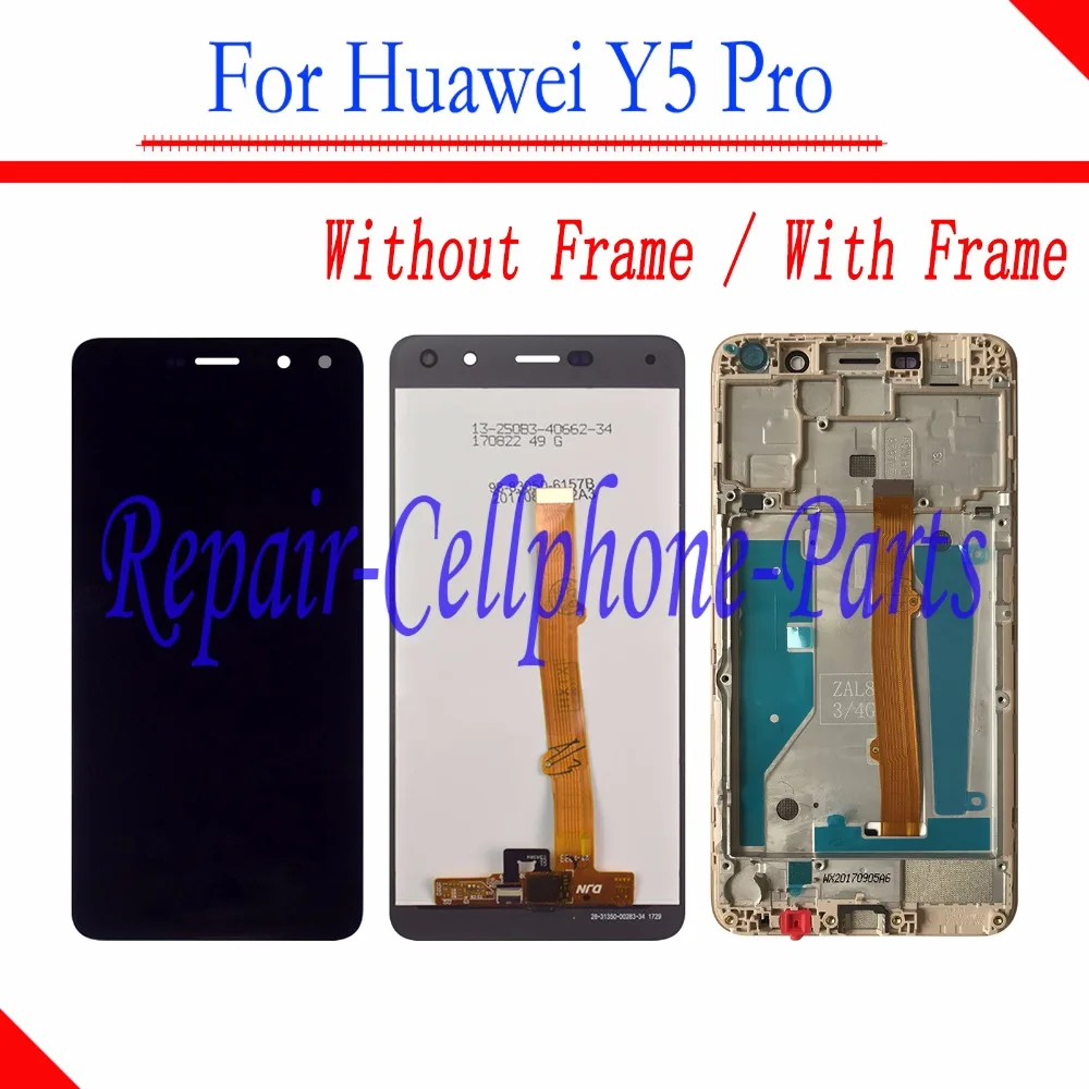

5.0 inch High Quality For Huawei Y5 Pro MYA-L13 LCD Display + Touch Screen Digitizer Assembly With Frame Replacement