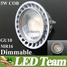 20 шт./лот Высокое Яркое 5 Вт LED COB Прожектор Лампы GU10/E27/MR16 Холодный Белый/Теплый Белый с регулируемой яркостью AC85-265V лампа Освещения CE ROHS UL