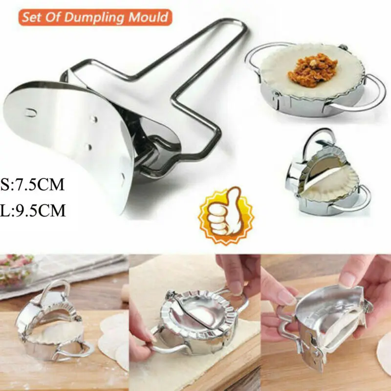 

Easy DIY Dumpling Mold Dumpling Wrapper Cutter Making Machine Cooking Pastry Tool Kitchen Tools Dumpling Jiaozi Maker Device