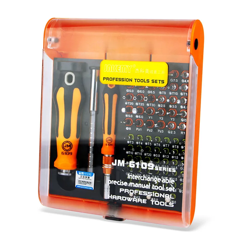 

JAKEMY 72 in 1 Screwdriver Set Magnetic Adjustable Laptop Computer Electrical Home Furniture Auto Car Mechanic Repair Tools Kit
