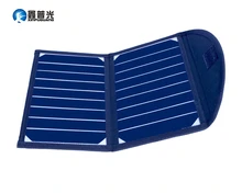 Xinpuguang 10W 5V 2 Folds Solar Cell Charger 2A USB Output Solar Efficient Mini Folding Bag for Mobile Phone Tablet Outdoor