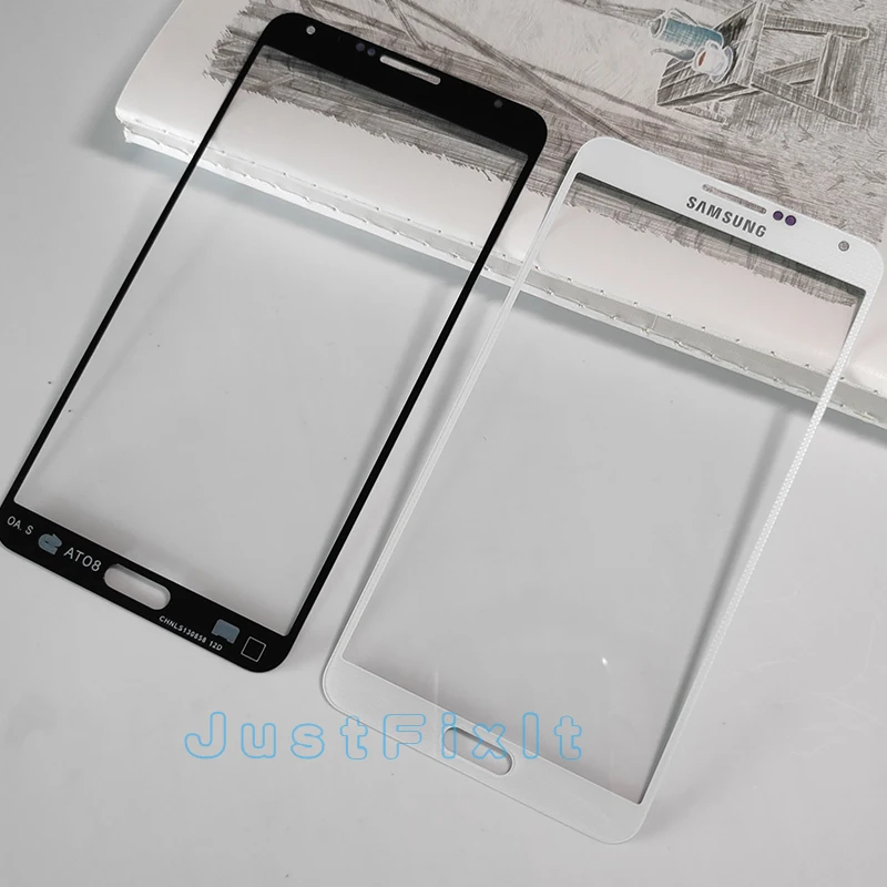 Для samsung Galaxy Note 4 N910 N910C N910F N910A lcd сенсорный экран передняя стеклянная внешняя панель Замена клея внешняя стеклянная линза