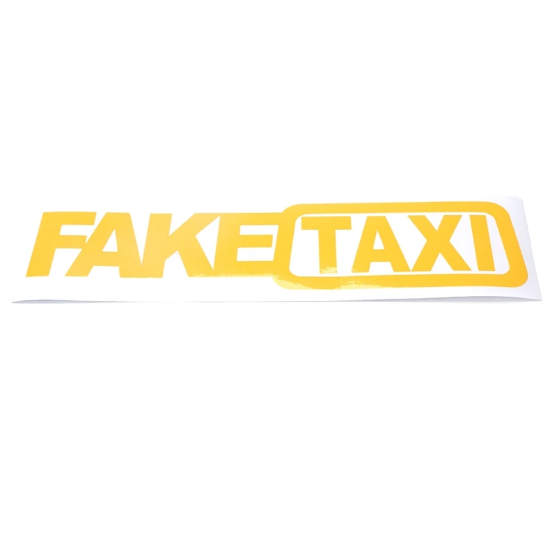

Removable Car Vehicle Sign Safety Bumper Signs fake taxi funny bumper stickers