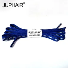 JUP1-12Pair Royal Blue Unisex Shallow Reflective Shoelaces Safety Shoelaces Invisible Shoelaces Running Sport Sneaker Basketball