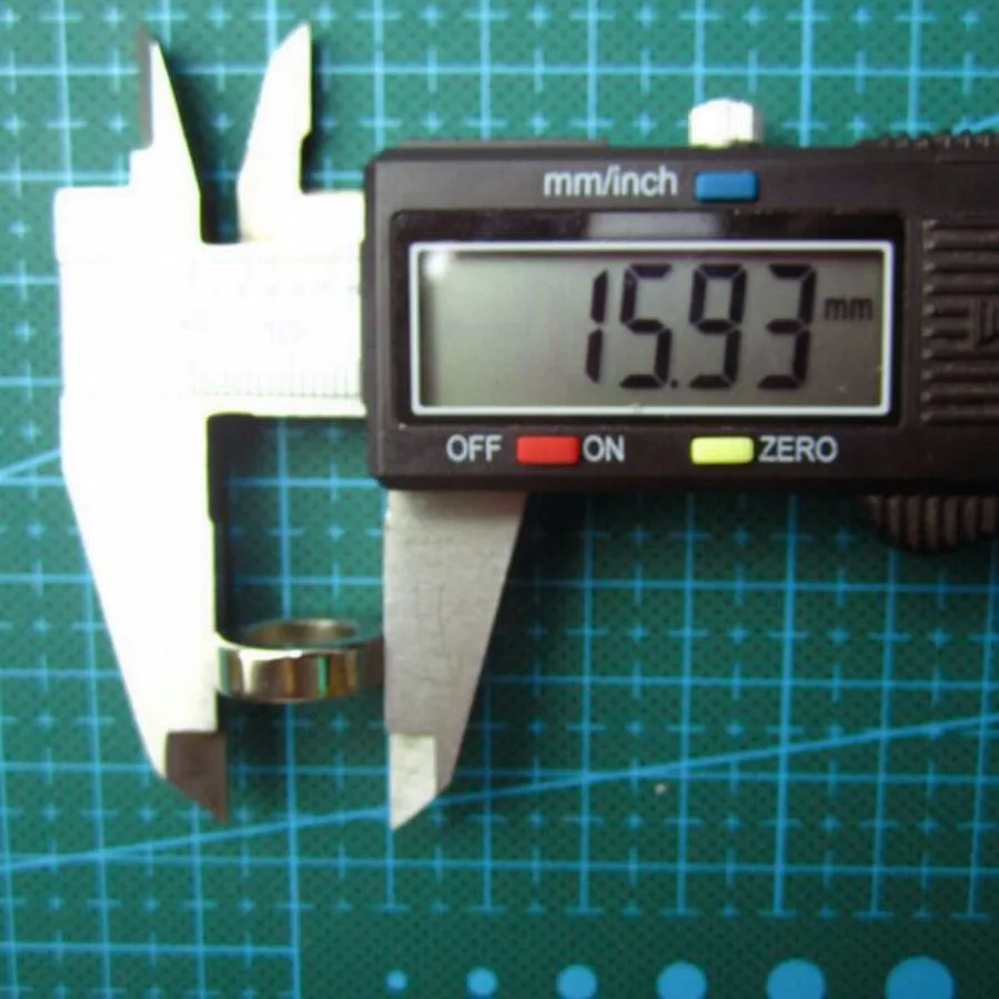10 шт. 16x5 мм отверстие 10 мм N35 Супер сильный постоянный круглый неодимовый прямой кольцевой магнит редкоземельные магниты 16*5-10
