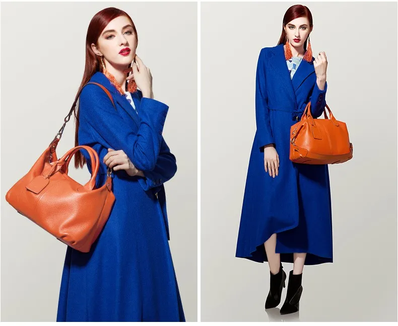 Nucelle women genuine leather handbag 5