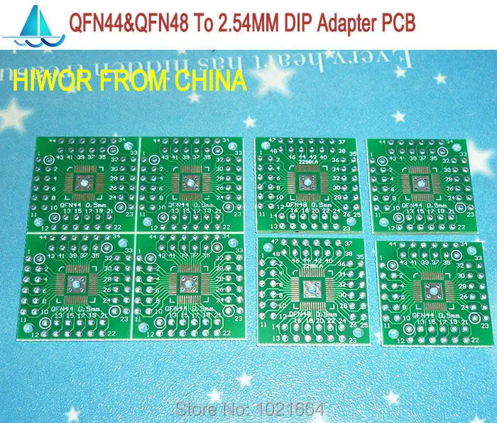 20 шт./лот QFN44P и QFN48P к DIP48Pin SMD адаптер для DIP PCB Pinboard SMD конвертер