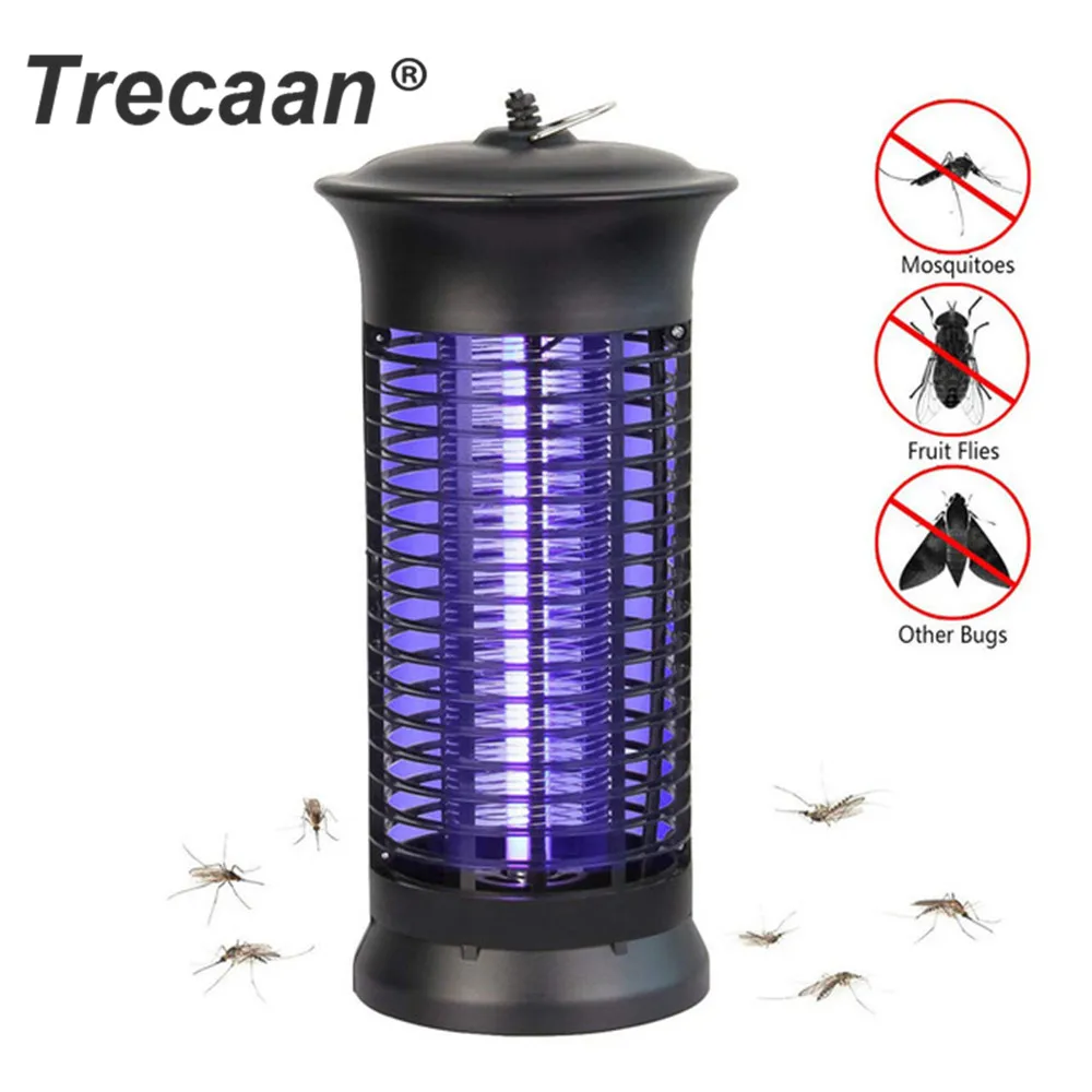 

Electronics Mosquito Killer Zapper Moth Fly Wasp Trap Led Night Lamp Bug Insect Light Black Killing Pest EU US Plug 110V/220V