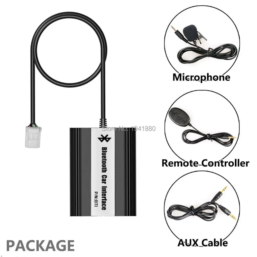 DOXINGYE автомобильный AUX USB Bluetooth Радио Цифровой cd-чейнджер адаптер Музыка Bluetooth громкой связи комплект для Toyota Lexus серии 6+ 6 PIN