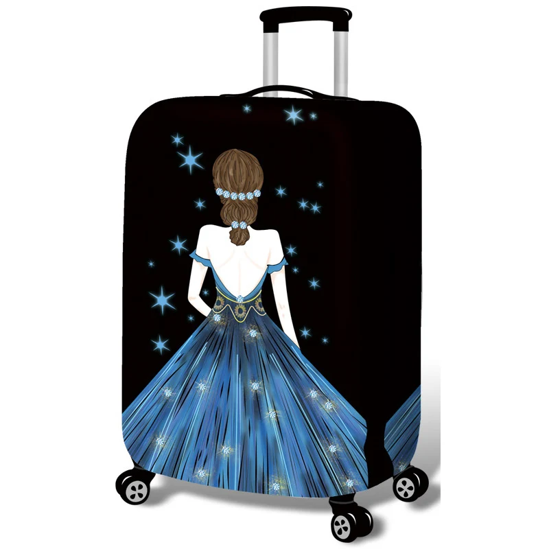 Luggage Protective Cover 18-30 inch Trolley Suitcase Protect Dust Bag Case Child Cartoon Travel Accessories Elastic Perfectly Luggage Protective Cover 18-30 inch Trolley Suitcase Protect Dust Bag Case Child Cartoon Travel Accessories Elastic Perfectly