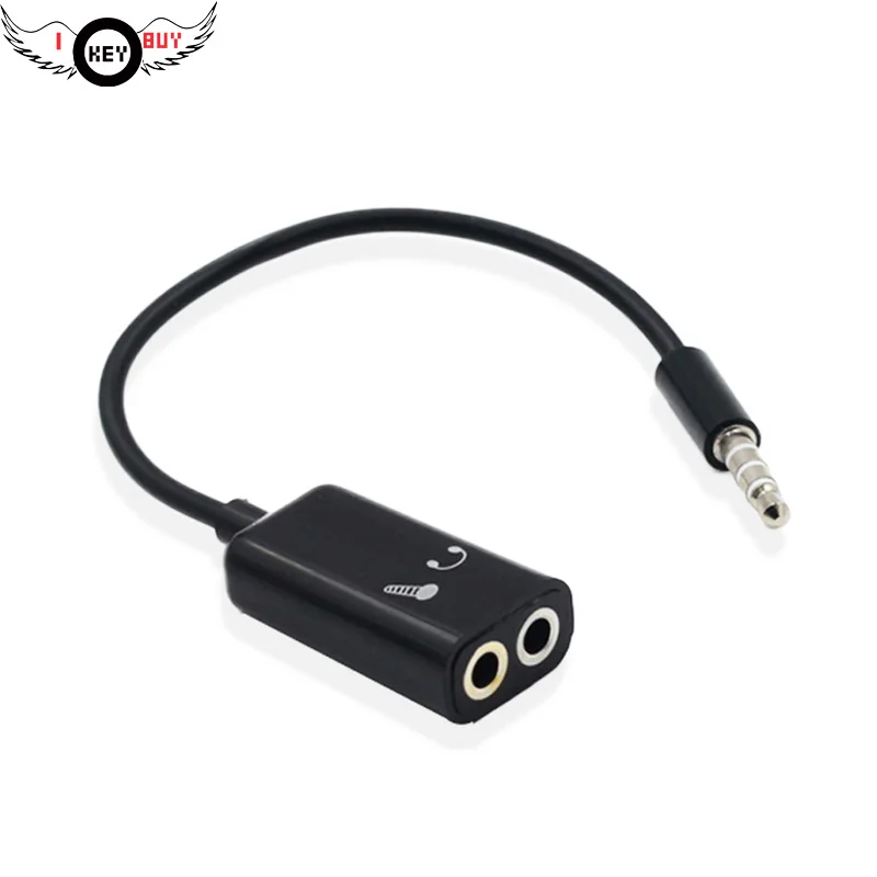 One minute two audio cable with wheat two in one adapter cable0