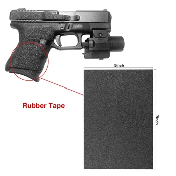 

Non-slip Rubber Texture Grip Wrap Tape Glove Custom For Glock 43 Holster Fit For Pistol Gun Phone Camera Magazine Accessories