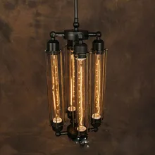Лофт Винтаж подвесной светильник паровой панк кованого железа подвесной светильник лампы