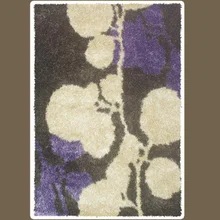 Ковер для спальни териленовый ковер короткий современный изысканный узор Лавандовый ковер la-79