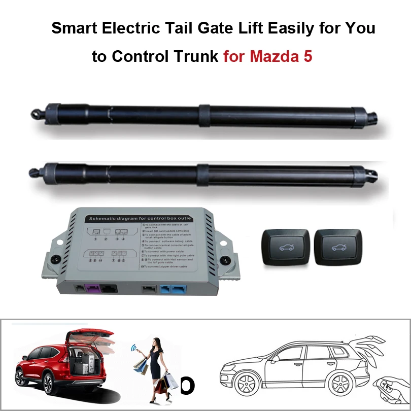 

Smart Electric Tail Gate Lift Easily for You To Control Trunk for Mazda 5