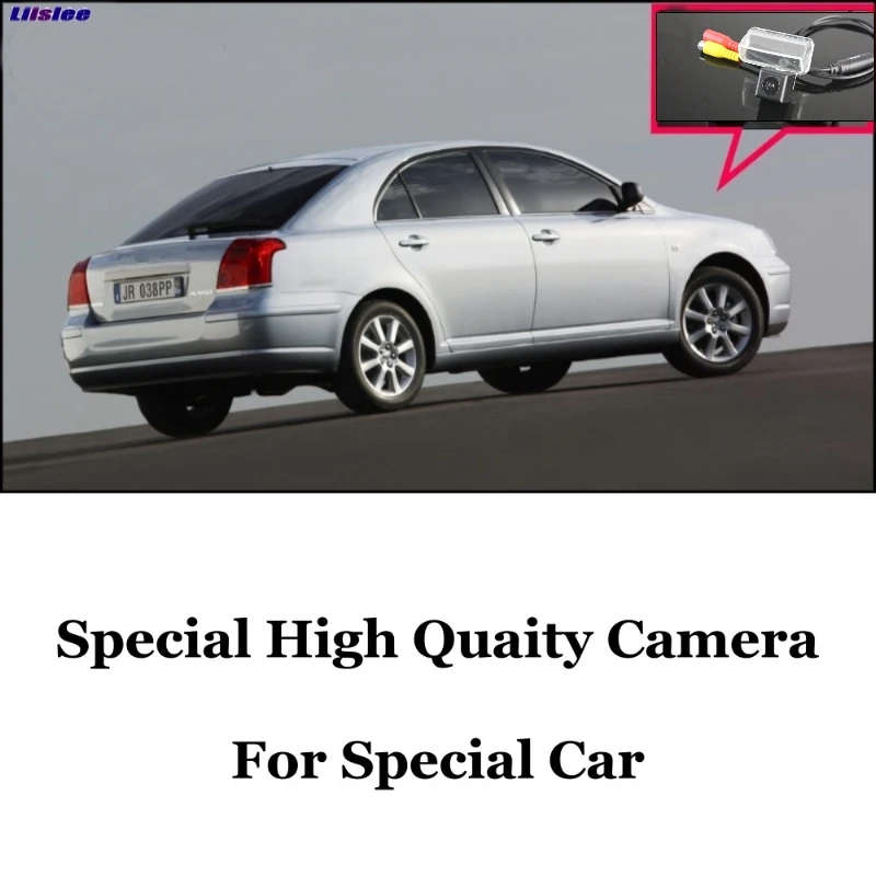Liislee Car Camera For TOYOTA Avensis T250 T270 2003~2014 High Quality Rear View Back Up Camera For CCD with RCA
