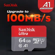 New products SanDisk micro SD SDHC or SDXC UHS-I Memory Card 64GB 100MB/s Class 10 TF Card SD card