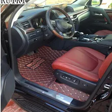 Коврики лучшего качества! Специальные автомобильные коврики для Lexus LX 570 5 мест-2008 водонепроницаемые ковры для LX570 2013