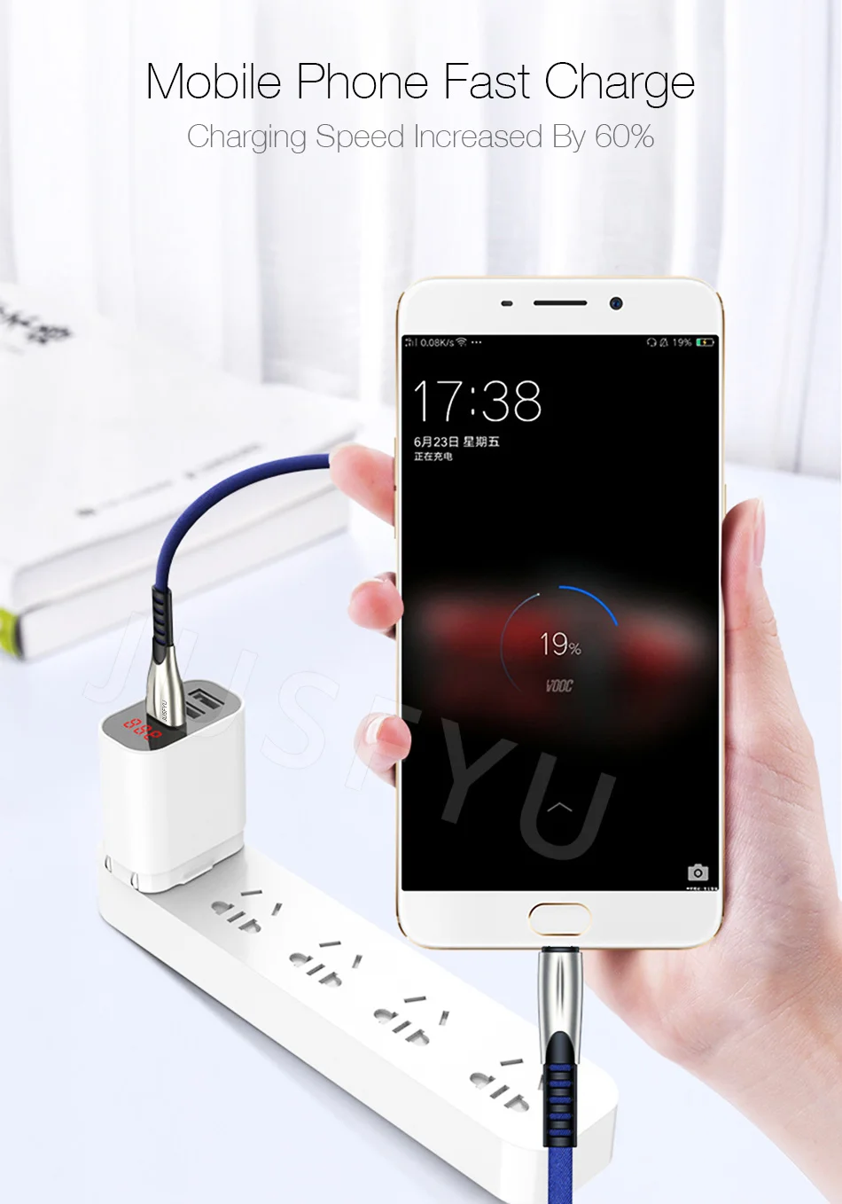 Micro USB кабель джинсовый плетеный шнур для быстрой зарядки и передачи данных кабель для зарядного устройства для samsung Xiaomi Android кабель для мобильных телефонов